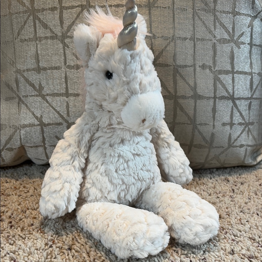 Mary Meyer Plush White Unicorn Toy